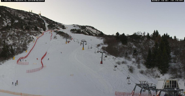 Webcam Monte Bondone - Bondone Palon e Canalon