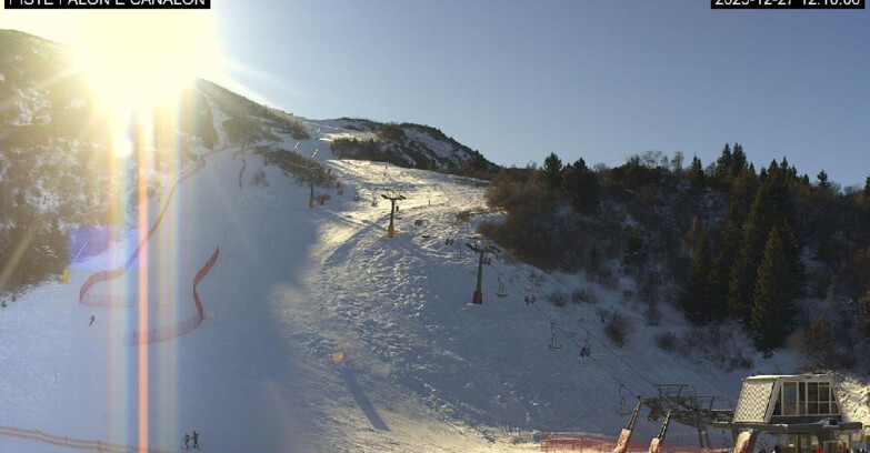 Webcam Monte Bondone - Bondone Palon e Canalon