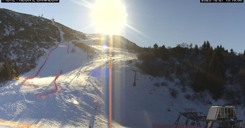 Webcam Monte Bondone - Bondone Palon e Canalon