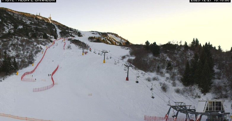 Webcam Monte Bondone - Bondone Palon e Canalon