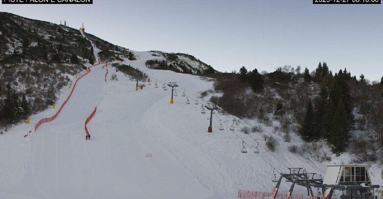 Webcam Monte Bondone - Bondone Palon e Canalon