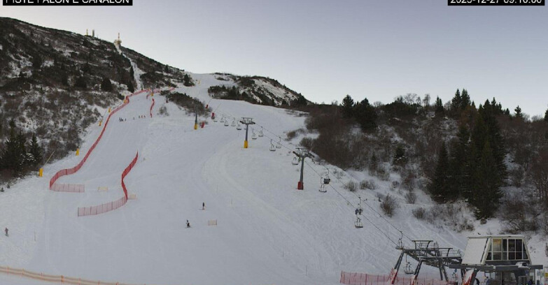 Webcam Monte Bondone - Bondone Palon e Canalon