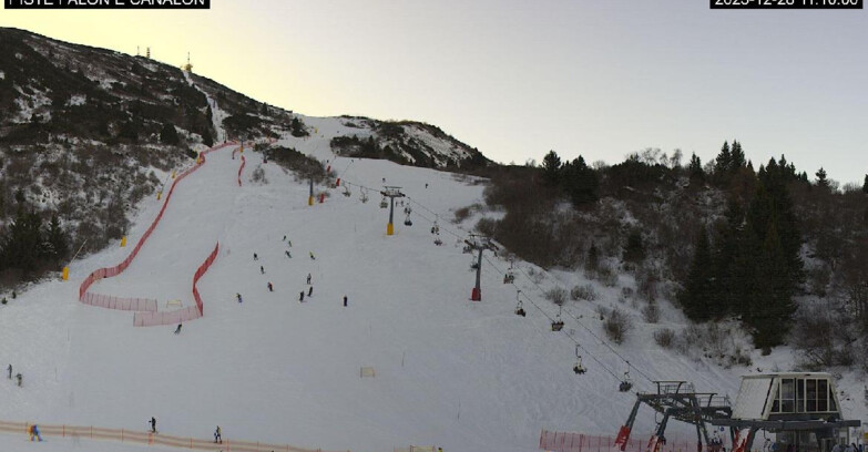 Webcam Монте-Бондоне  - Bondone Palon e Canalon