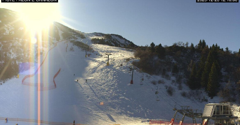 Webcam Monte Bondone - Bondone Palon e Canalon