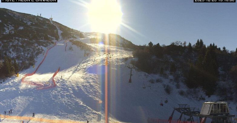 Webcam Monte Bondone - Bondone Palon e Canalon