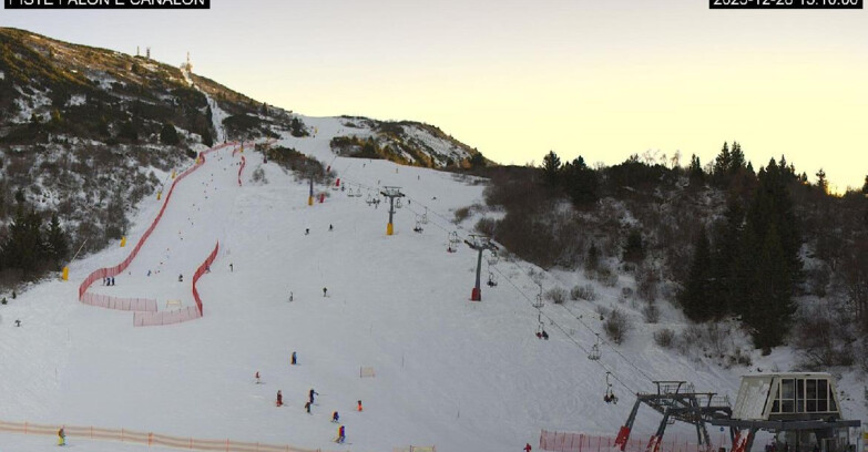 Webcam Monte Bondone - Bondone Palon e Canalon