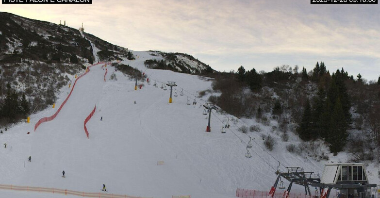 Webcam Монте-Бондоне  - Bondone Palon e Canalon