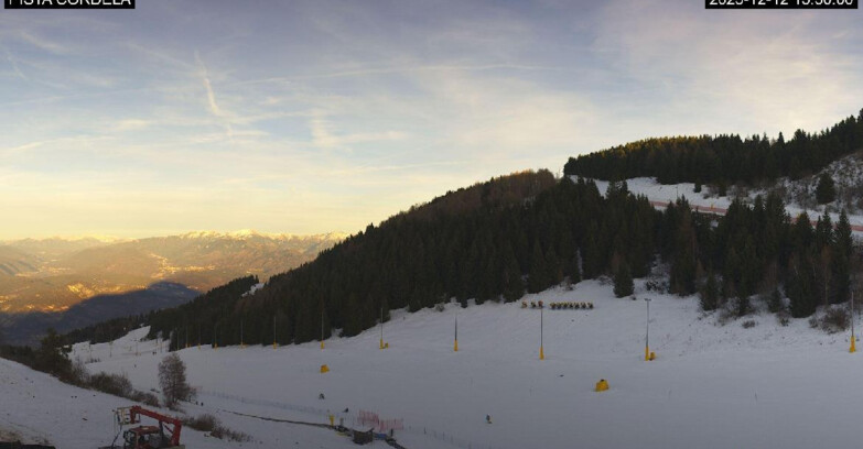 Webcam Monte Bondone - Slope Cordela and snowpark