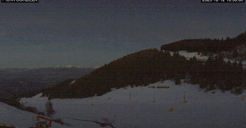 Webcam Monte Bondone - Slope Cordela and snowpark