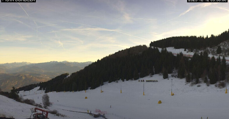 Webcam Monte Bondone - Slope Cordela and snowpark