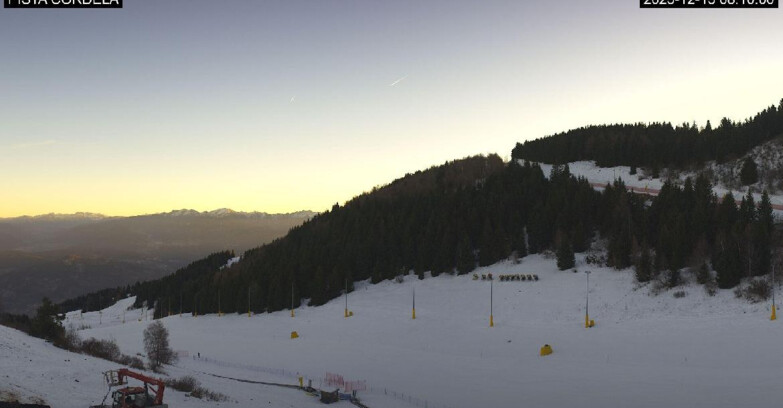 Webcam Monte Bondone - Slope Cordela and snowpark