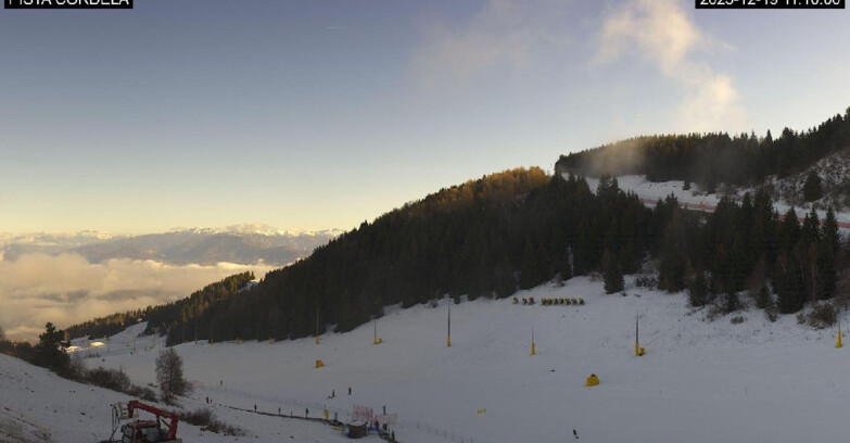 Webcam Monte Bondone - Cordela Piste und Snowpark