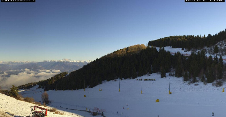 Webcam Monte Bondone - Cordela Piste und Snowpark