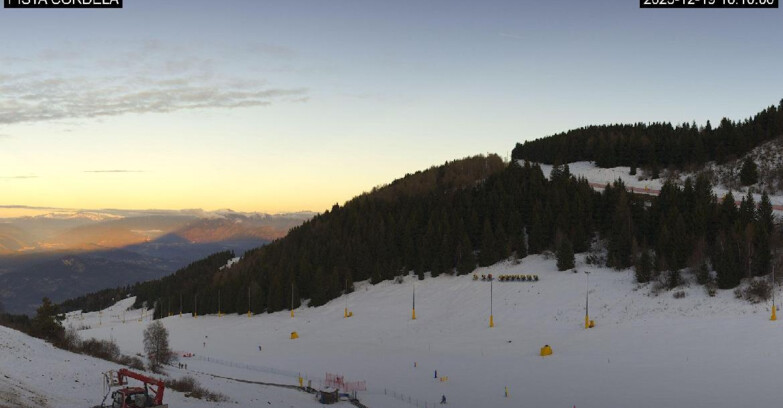 Webcam Monte Bondone - Pista Cordela 