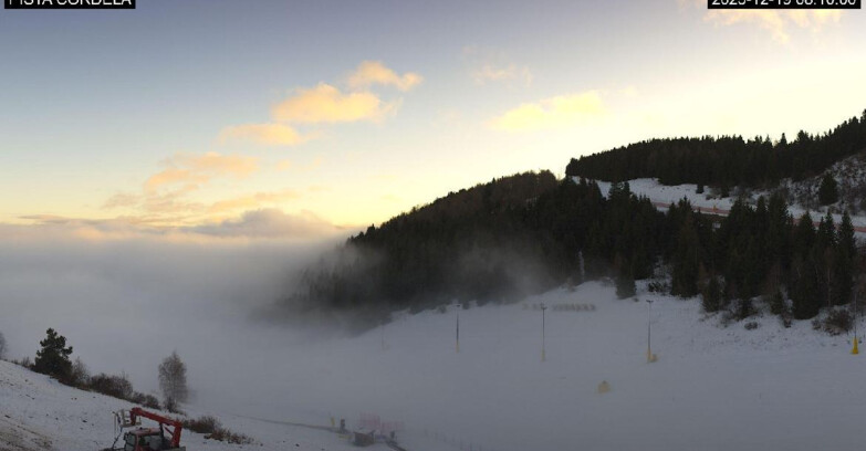 Webcam Monte Bondone - Cordela Piste und Snowpark