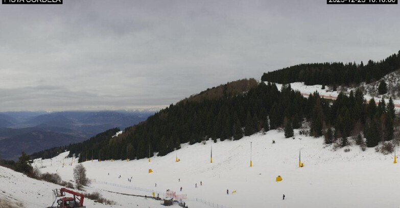 Webcam Monte Bondone - Slope Cordela and snowpark