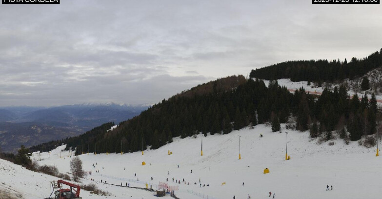 Webcam Monte Bondone - Slope Cordela and snowpark