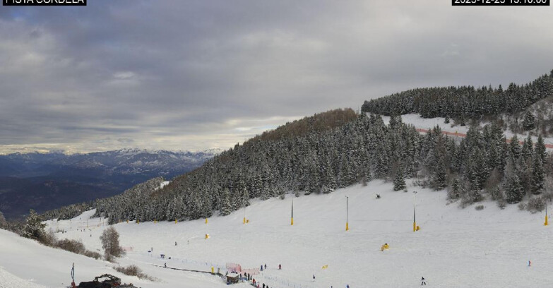 Webcam Монте-Бондоне  - Slope Cordela and snowpark