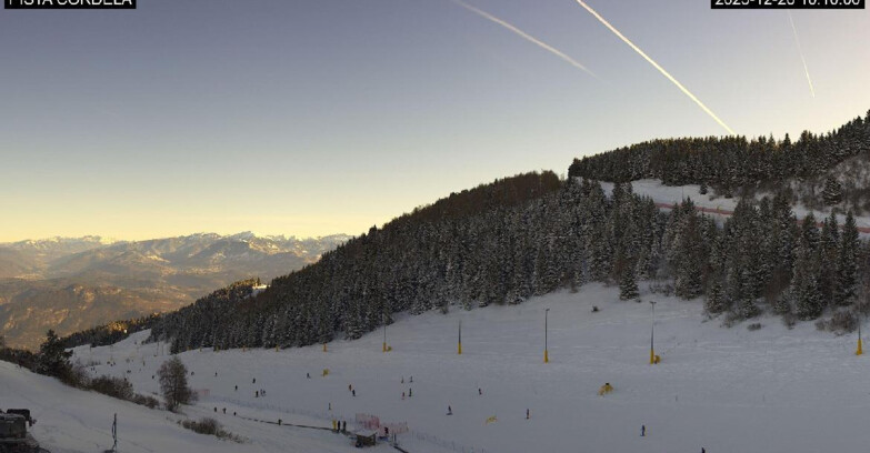 Webcam Monte Bondone - Cordela Piste und Snowpark