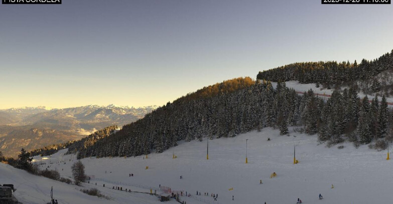 Webcam Monte Bondone - Cordela Piste und Snowpark