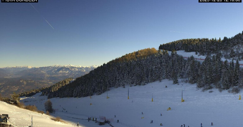 Webcam Monte Bondone - Cordela Piste und Snowpark