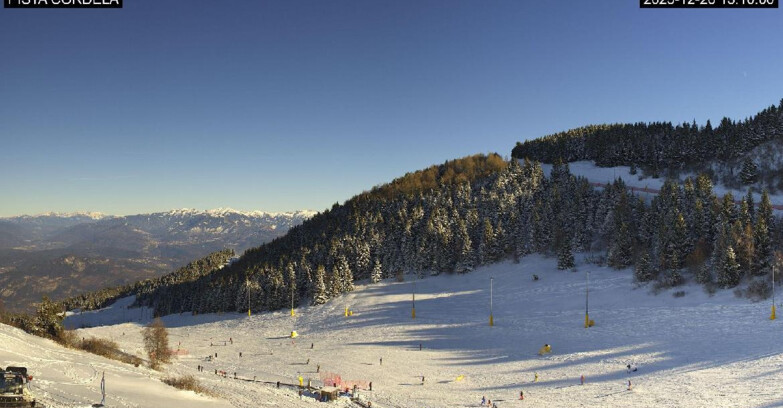 Webcam Monte Bondone - Cordela Piste und Snowpark