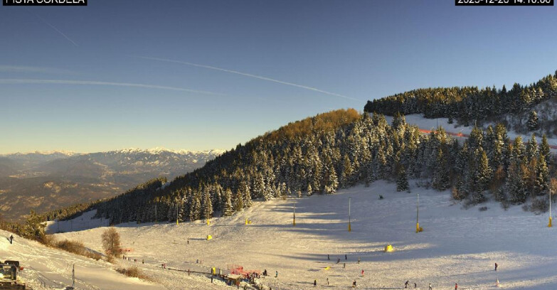Webcam Monte Bondone - Cordela Piste und Snowpark