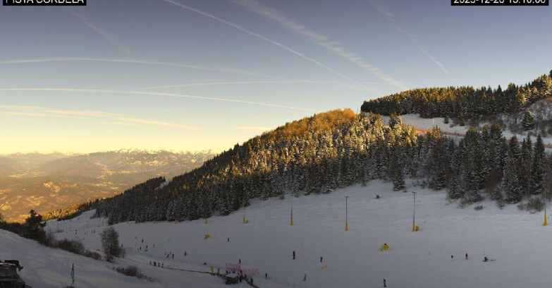Webcam Monte Bondone - Pista Cordela 