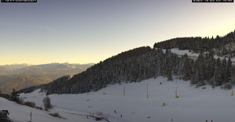 Webcam Monte Bondone - Cordela Piste und Snowpark