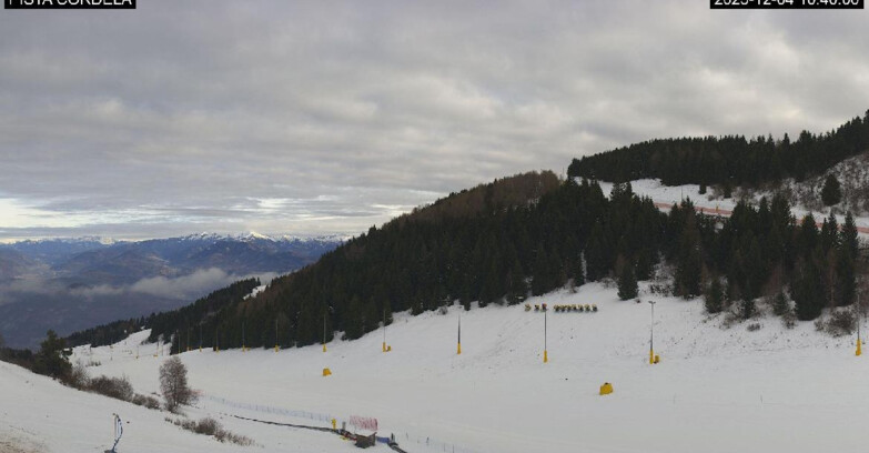 Webcam Monte Bondone - Slope Cordela and snowpark