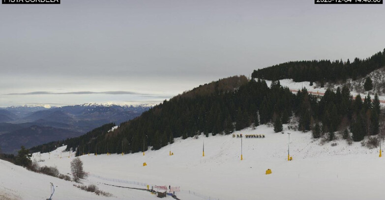 Webcam Monte Bondone - Slope Cordela and snowpark
