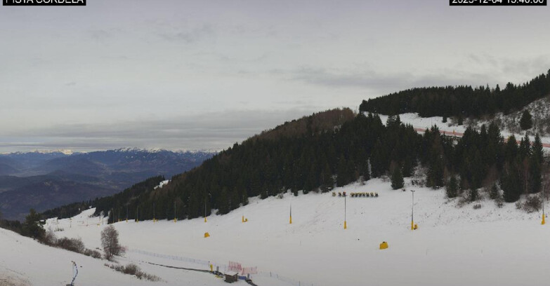Webcam Monte Bondone - Slope Cordela and snowpark
