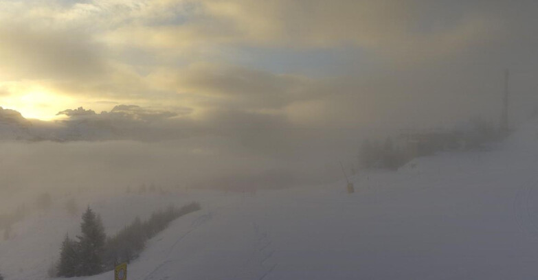 Webcam Folgarida-Marilleva  (Skiarea Campiglio Dolomiti di Brenta - Val di Sole Val Rendena) - Seggiovia Malghette 
