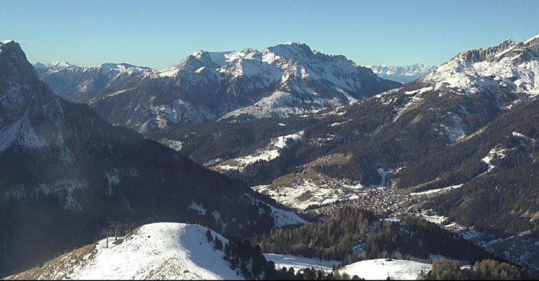 Webcam Pozza di Fassa-Aloch-Buffaure  - Cabinovia Buffaure - Stazione a Monte