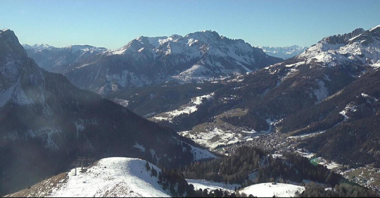 Webcam Pozza di Fassa-Aloch-Buffaure  - Cabinovia Buffaure - Stazione a Monte