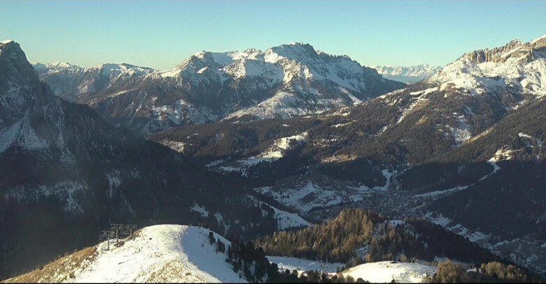 Webcam Pozza di Fassa-Aloch-Buffaure  - Cabinovia Buffaure - Stazione a Monte