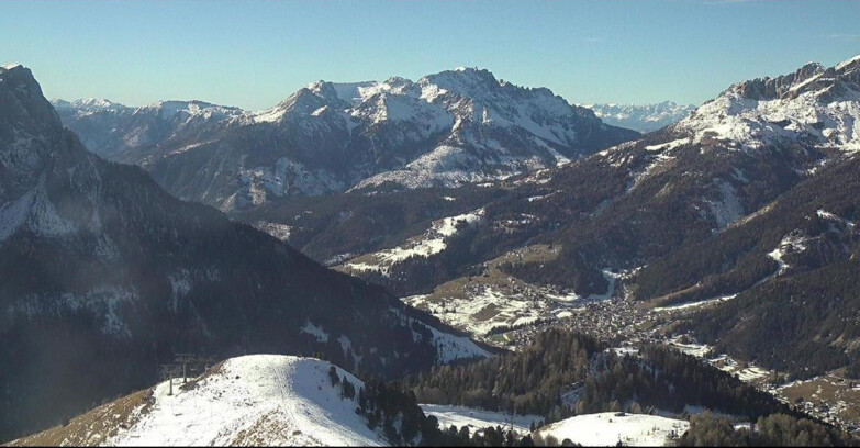 Webcam Pozza di Fassa-Aloch-Buffaure  - Cabinovia Buffaure - Stazione a Monte