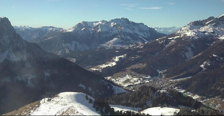 Webcam Pozza di Fassa-Aloch-Buffaure  - Cabinovia Buffaure - Stazione a Monte