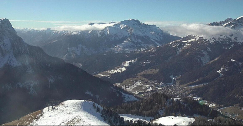 Webcam Pozza di Fassa-Aloch-Buffaure - Cabinovia Buffaure - Stazione a Monte