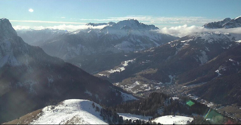 Webcam Pozza di Fassa-Aloch-Buffaure - Cabinovia Buffaure - Stazione a Monte