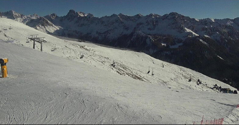 Webcam Pozza di Fassa-Aloch-Buffaure - Cabinovia Buffaure - Stazione a Monte