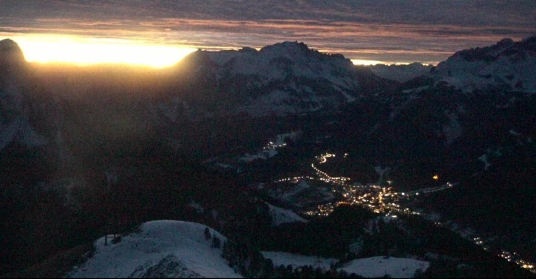 Webcam Pozza di Fassa-Aloch-Buffaure - Cabinovia Buffaure - Stazione a Monte