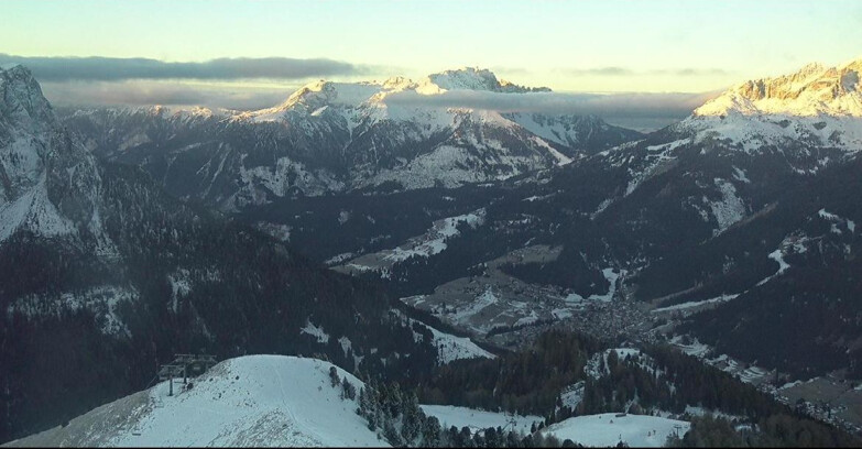 Webcam Pozza di Fassa-Aloch-Buffaure - Cabinovia Buffaure - Stazione a Monte