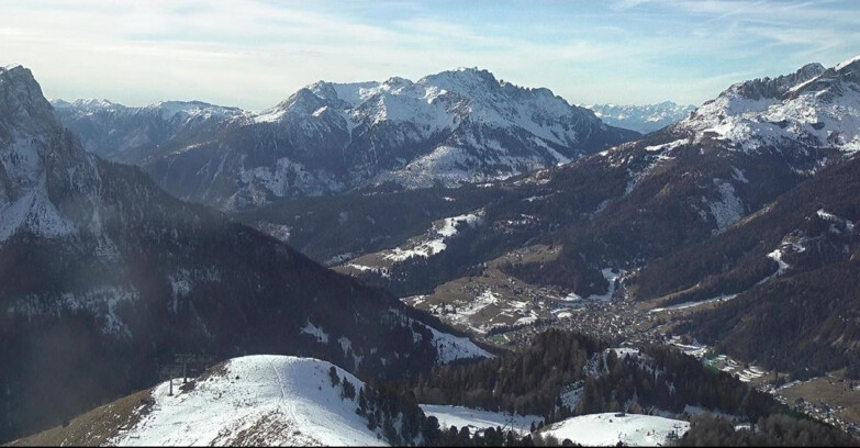 Webcam Pozza di Fassa-Aloch-Buffaure  - Cabinovia Buffaure - Stazione a Monte