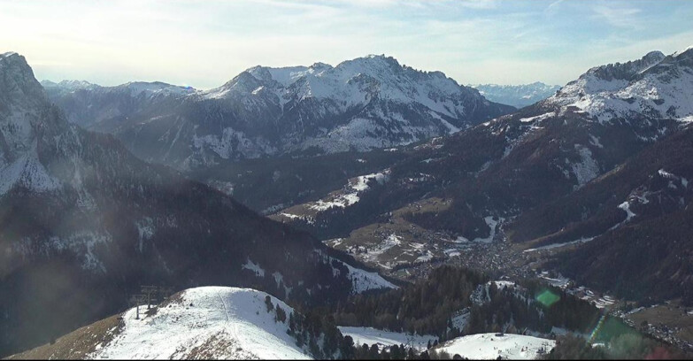 Webcam Pozza di Fassa-Aloch-Buffaure  - Cabinovia Buffaure - Stazione a Monte