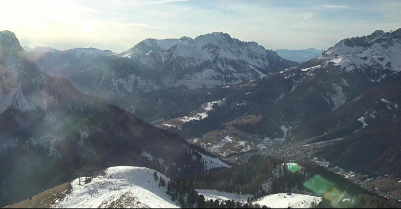 Webcam Pozza di Fassa-Aloch-Buffaure  - Cabinovia Buffaure - Stazione a Monte