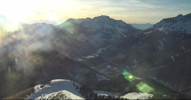 Webcam Pozza di Fassa-Aloch-Buffaure  - Cabinovia Buffaure - Stazione a Monte