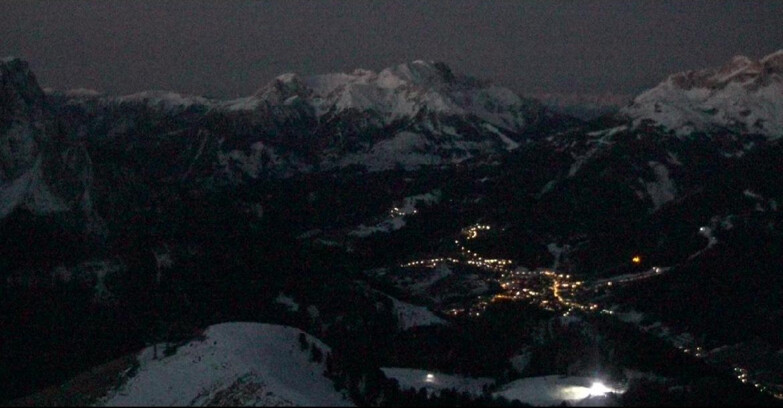 Webcam Pozza di Fassa-Aloch-Buffaure - Cabinovia Buffaure - Stazione a Monte