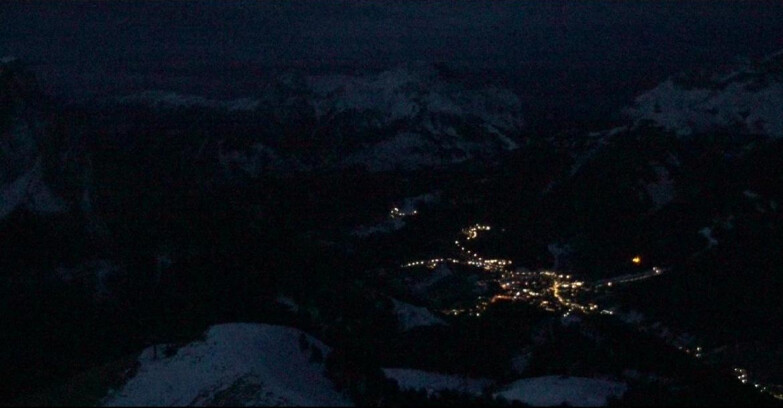 Webcam Pozza di Fassa-Aloch-Buffaure - Cabinovia Buffaure - Stazione a Monte