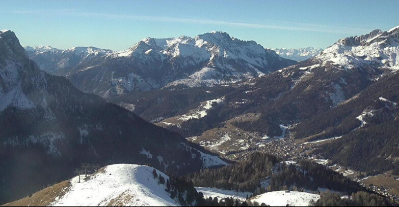 Webcam Pozza di Fassa-Aloch-Buffaure  - Cabinovia Buffaure - Stazione a Monte